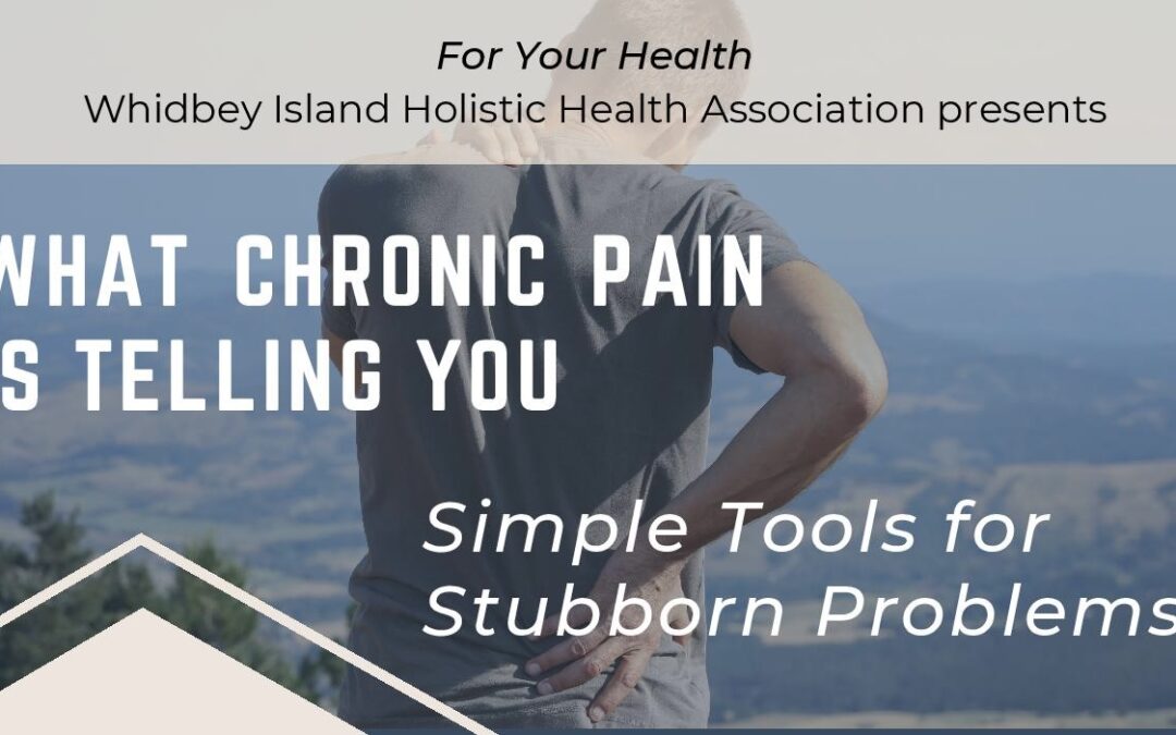 For Your Health: Chronic Pain and Acupuncture