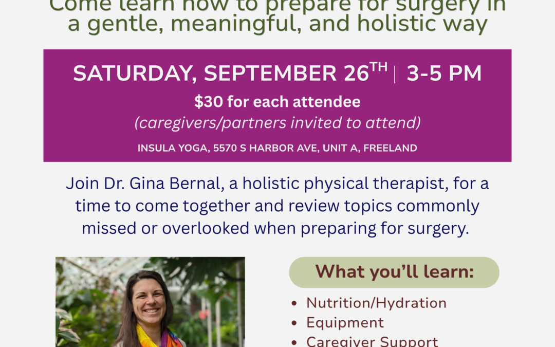 Holistic Surgery Preparedness Workshop
