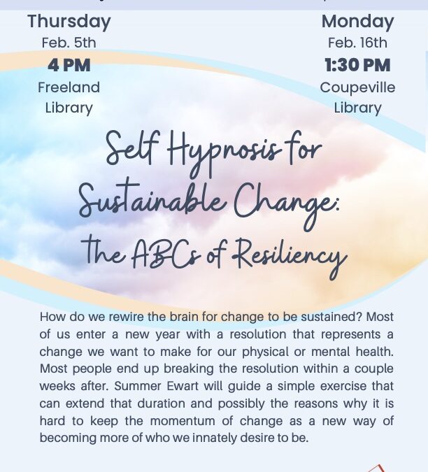 For Your Health: Self Hypnosis for Sustainable Change